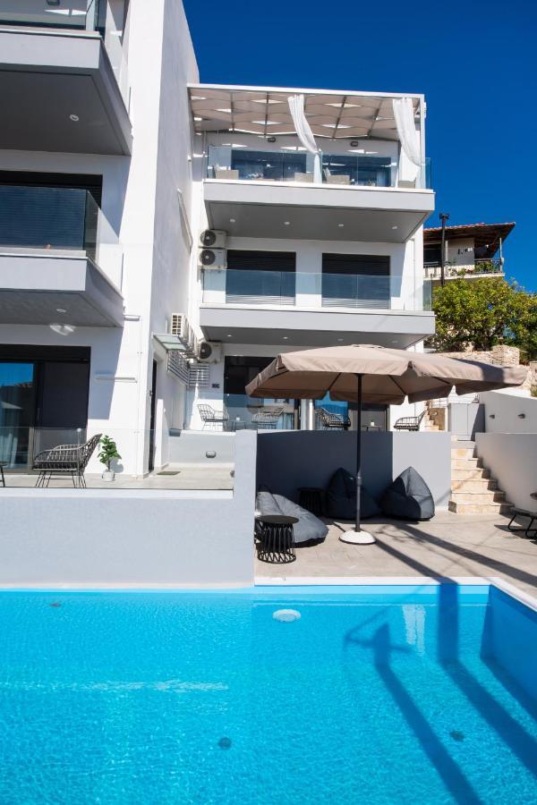 Kalipso & Nafsika Maisonettes Grey Diamond Villa Никиана Екстериор снимка