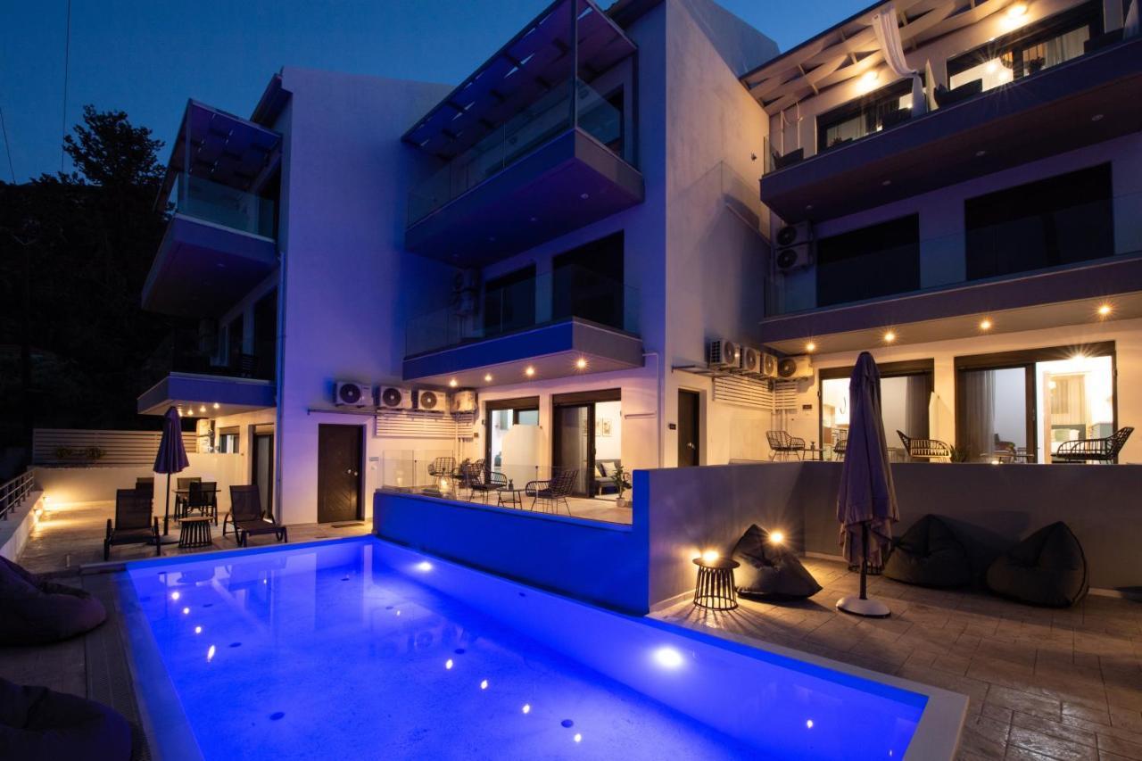 Kalipso & Nafsika Maisonettes Grey Diamond Villa Никиана Екстериор снимка